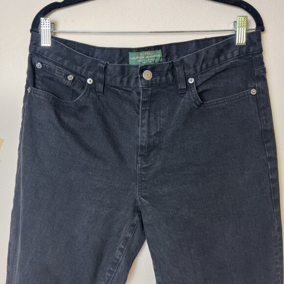 Lauren Ralph Lauren Women's Black Boot Cut Jeans - Picture 3 of 14